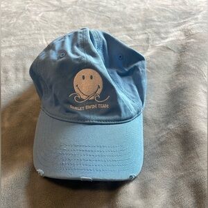 Aerie Light Blue Cap with Smiley Design